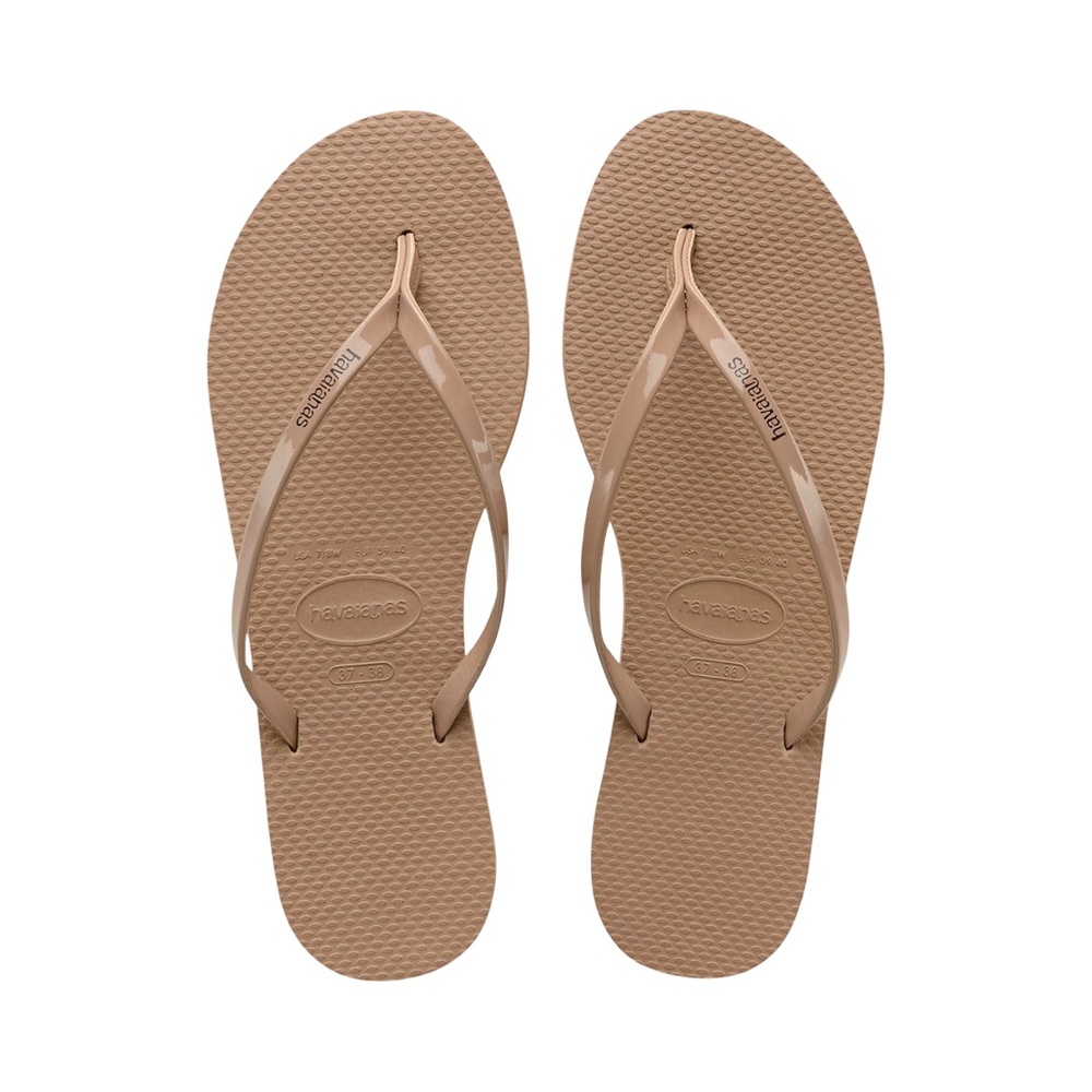 Havaianas You Metallic Sandal, Rose Gold, 39/40 BR